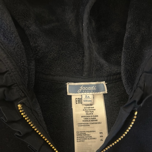 Jarcadi little girls hooded sweater coat - Picture 2 of 4